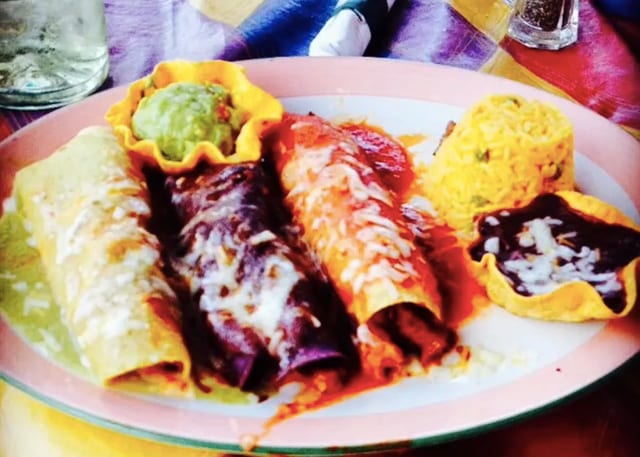 Trio Enchiladas.